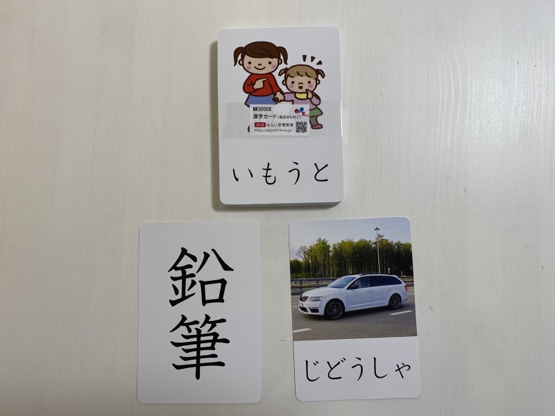 漢字カード（身近なもの②）
