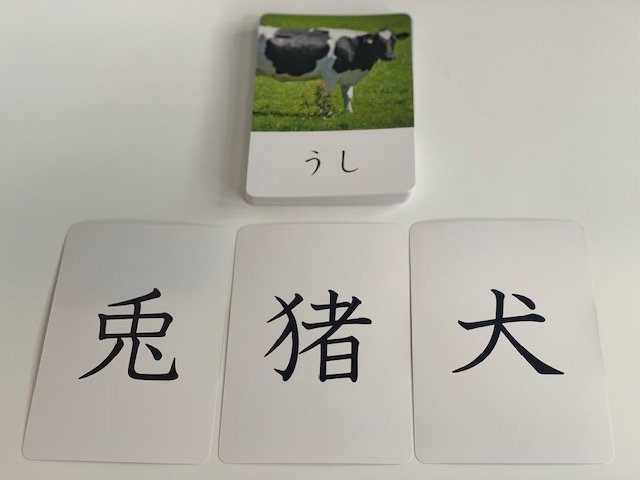 漢字カード（動物）